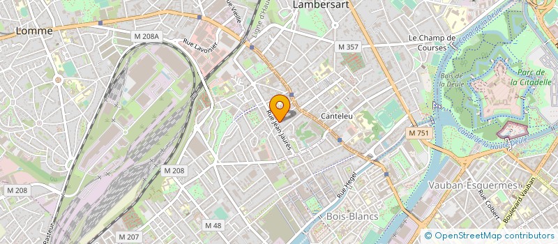 localisation de l'entreprise MONSIEUR BENOIT JAILLARD à LILLE