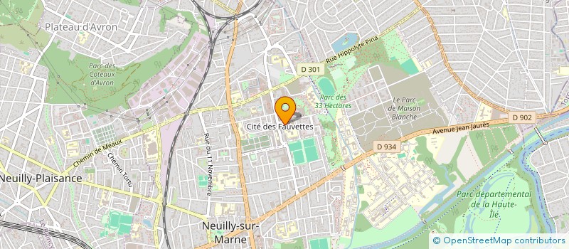 localisation de l'entreprise MONSIEUR BENOIT JAMES RAYMOND ZANOLINI  NEUILLY-SUR-MARNE