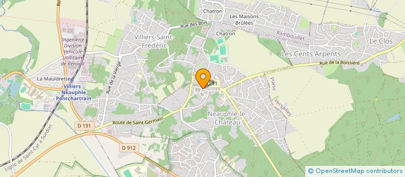 localisation de l'entreprise MONSIEUR BENOIT JANEL  NEAUPHLE-LE-CHATEAU