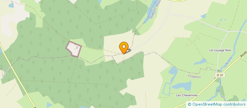 localisation de l'entreprise MONSIEUR BENOIT JAUNET  BEAULON