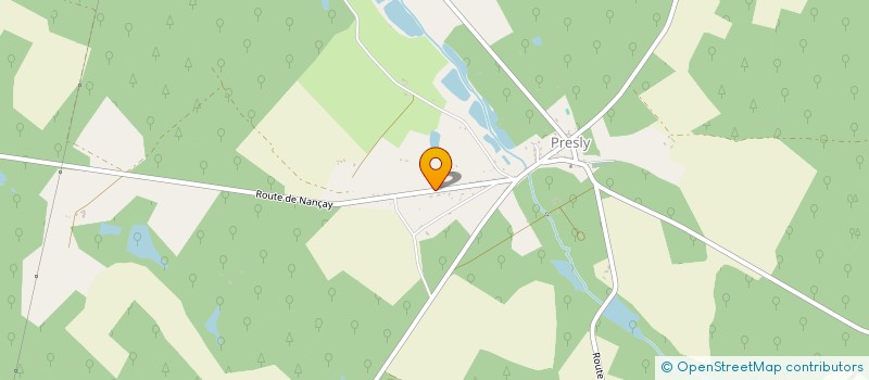 localisation de l'entreprise MONSIEUR BENOIT JAUPITRE  PRESLY