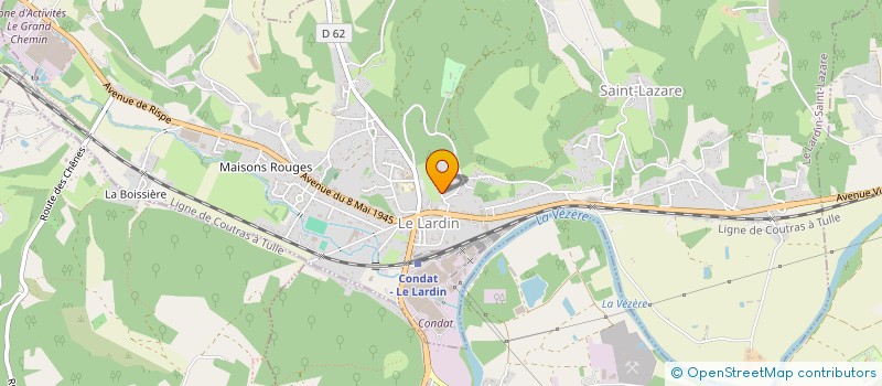 localisation de l'entreprise MONSIEUR BENOIT JAYLE  LE LARDIN-SAINT-LAZARE