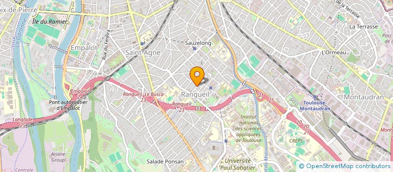 localisation de l'entreprise MONSIEUR BENOIT JEAMBRUN  TOULOUSE