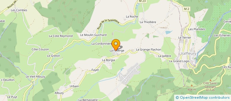 localisation de l'entreprise MONSIEUR BENOIT JEAN à SAINT-CHRISTO-EN-JAREZ