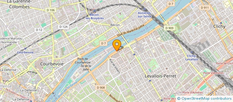 localisation de l'entreprise MONSIEUR BENOIT JEAN à LEVALLOIS-PERRET