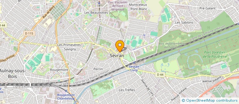localisation de l'entreprise MONSIEUR BENOIT JEANDIDIER à SEVRAN