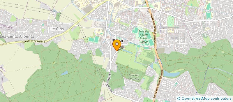 localisation de l'entreprise MONSIEUR BENOIT JEMAIN à PLAISIR