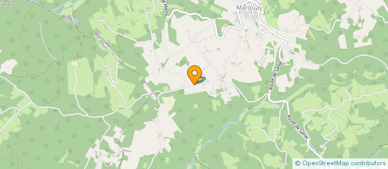 localisation de l'entreprise MONSIEUR BENOIT JEROME  MARQUAY