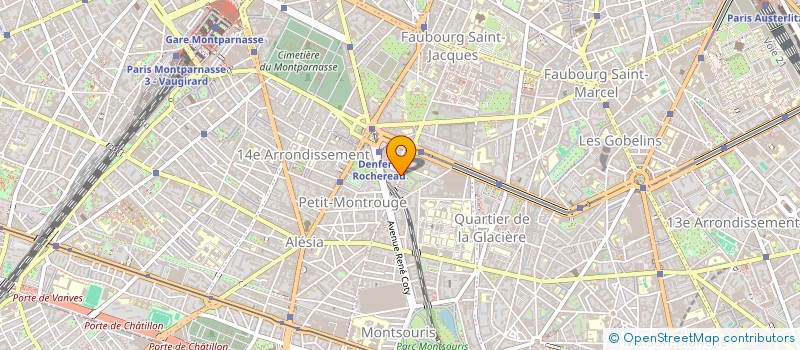 localisation de l'entreprise MONSIEUR BENOIT JEROME LAURENT  PARIS