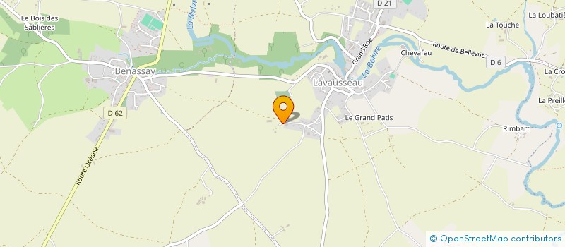 localisation de l'entreprise MONSIEUR BENOIT JEULIN  BOIVRE-LA-VALLEE