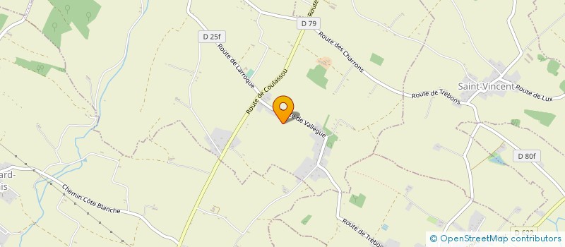 localisation de l'entreprise MONSIEUR BENOIT JEUNIER  TREBONS-SUR-LA-GRASSE