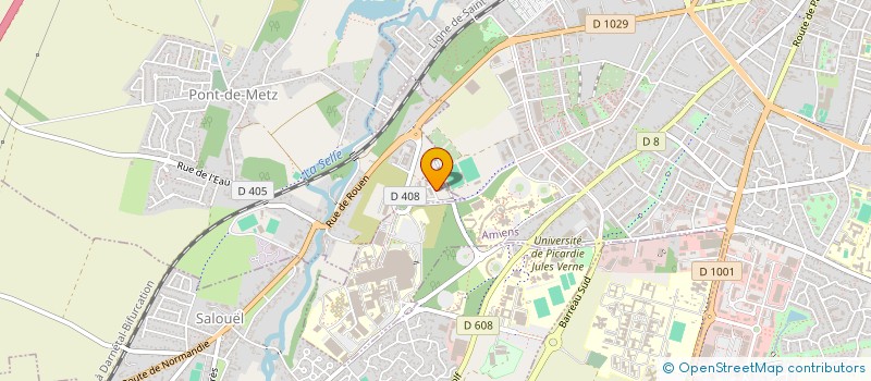 localisation de l'entreprise MONSIEUR BENOIT-JOSEPH CAFFIN  PONT-DE-METZ