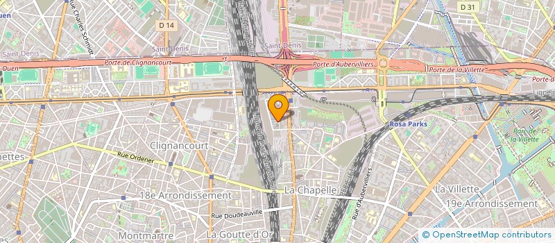 localisation de l'entreprise MONSIEUR BENOIT-JOSEPH GRANGE  PARIS