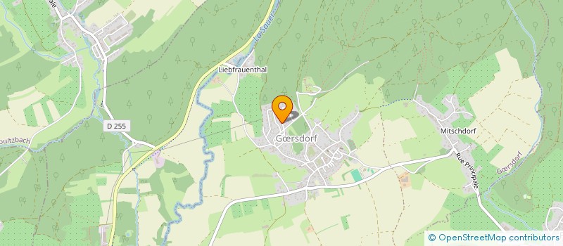 localisation de l'entreprise MONSIEUR BENOIT-JOSEPH LORENTZ  GRSDORF