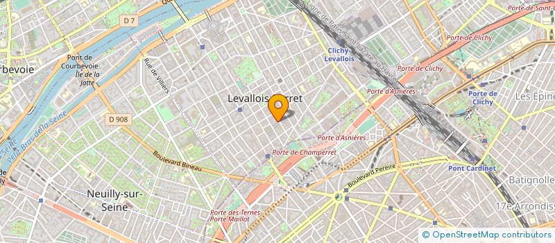 localisation de l'entreprise MONSIEUR BENOIT-JOSEPH MENEZ  SANNOIS