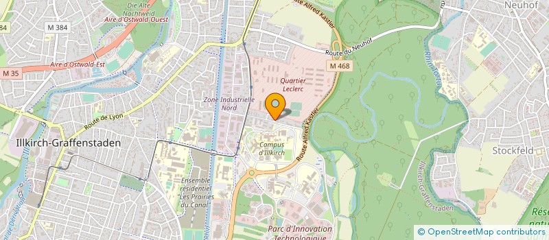 localisation de l'entreprise MONSIEUR BENOIT-JOSEPH PICKERT  ILLKIRCH-GRAFFENSTADEN