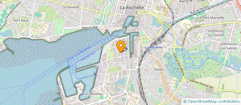 localisation de l'entreprise MONSIEUR BENOIT JOSSENCY  LA ROCHELLE