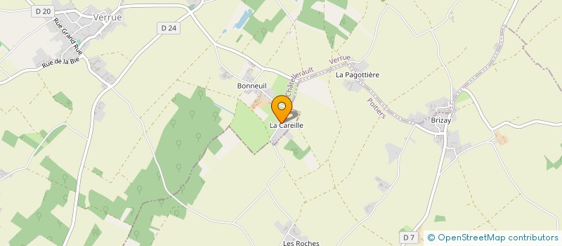 localisation de l'entreprise MONSIEUR BENOIT JOUATEL à ABZAC