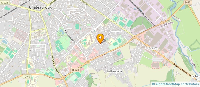 localisation de l'entreprise MONSIEUR BENOIT JOUHANNEAU à CHATEAUROUX