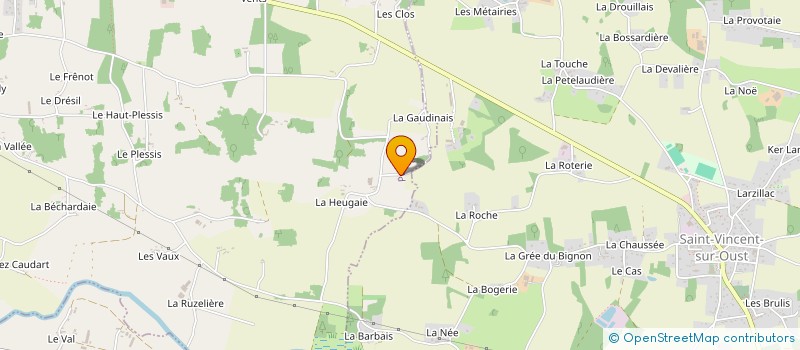 localisation de l'entreprise MONSIEUR BENOIT JOUVENCE  PEILLAC