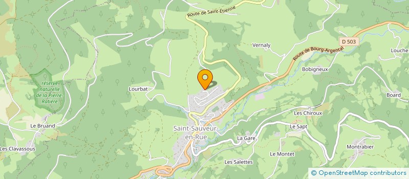 localisation de l'entreprise MONSIEUR BENOIT JOUVET à SAINT-ETIENNE