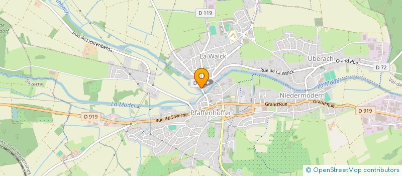 localisation de l'entreprise MONSIEUR BENOIT JUNG  GRASSENDORF