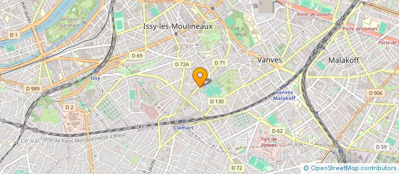 localisation de l'entreprise MONSIEUR BENOIT KAPP à ISSY-LES-MOULINEAUX