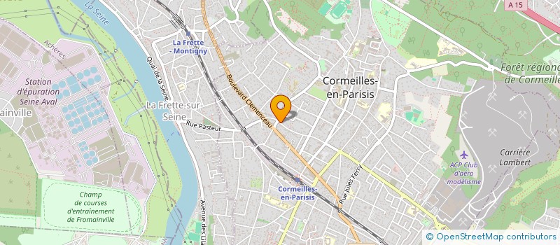 localisation de l'entreprise MONSIEUR BENOIT KERRIEN à CORMEILLES EN PARISIS