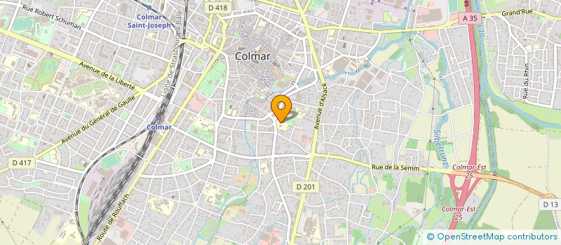 localisation de l'entreprise MONSIEUR BENOIT KIRY  COLMAR