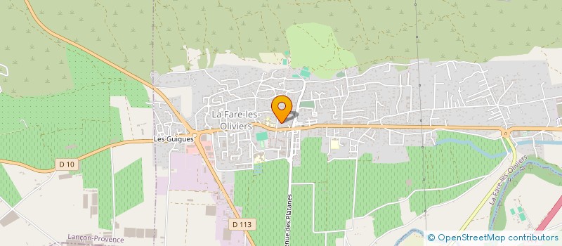 localisation de l'entreprise MONSIEUR BENOIT KLESSE  LA FARE-LES-OLIVIERS