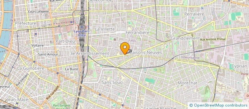 localisation de l'entreprise MONSIEUR BENOIT KLIMCZAK  LYON