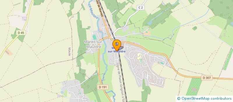 localisation de l'entreprise MONSIEUR BENOIT KOVACIC  MAREIL-SUR-MAULDRE