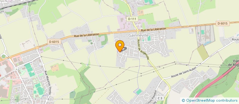 localisation de l'entreprise MONSIEUR BENOIT KROTKI  GAINNEVILLE