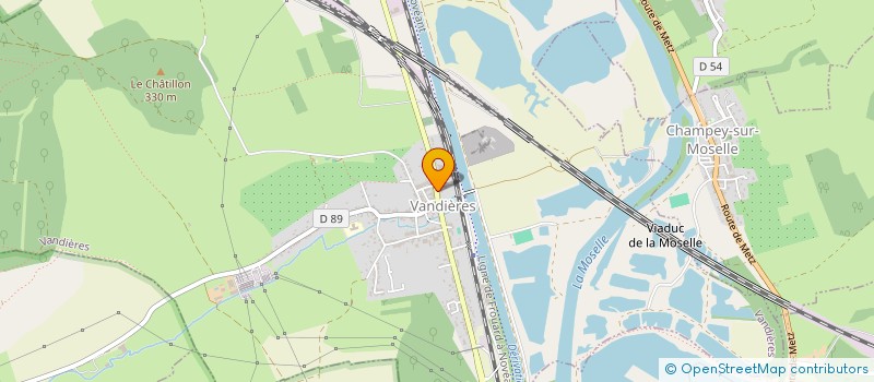 localisation de l'entreprise MONSIEUR BENOIT KULINICZ  VANDIERES