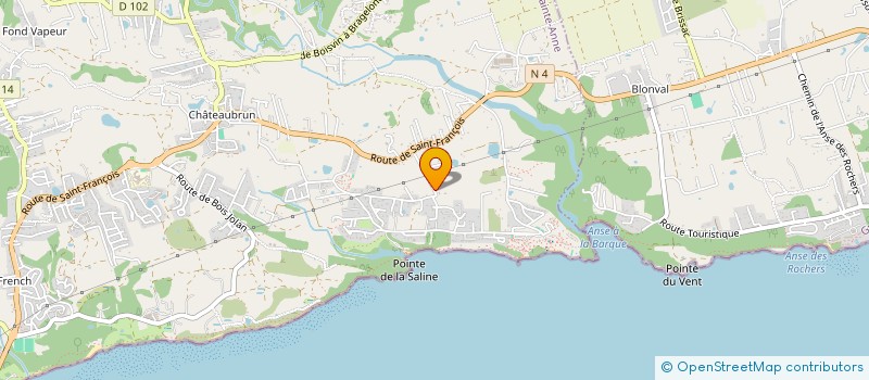 localisation de l'entreprise MONSIEUR BENOIT LABADI  SAINTE-ANNE