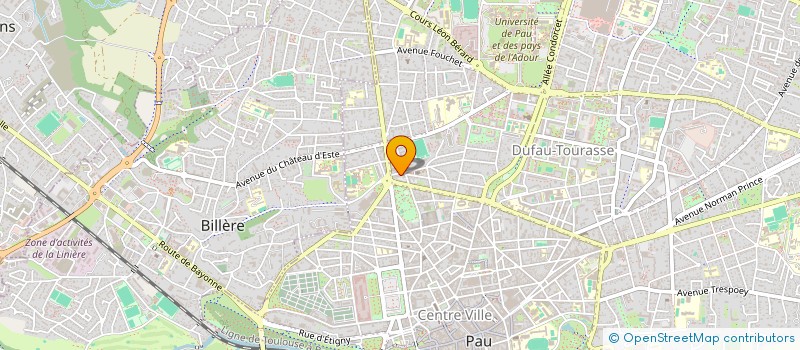 localisation de l'entreprise MONSIEUR BENOIT LABRECQUE à PAU