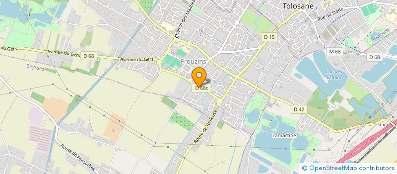 localisation de l'entreprise MONSIEUR BENOIT LACLAU à FROUZINS