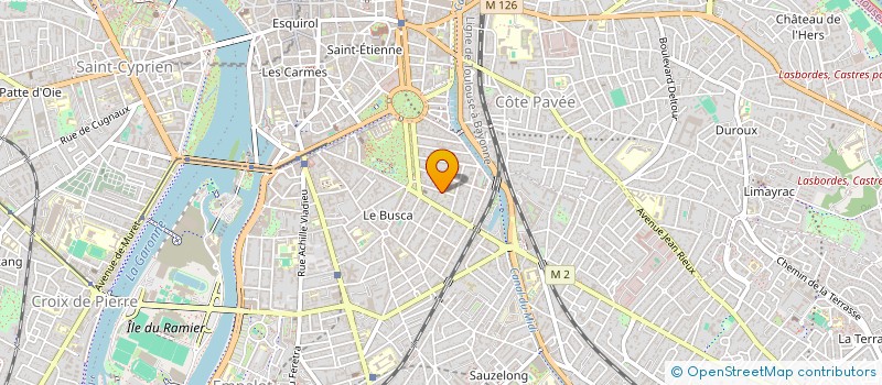 localisation de l'entreprise MONSIEUR BENOIT LACOINTA à TOULOUSE