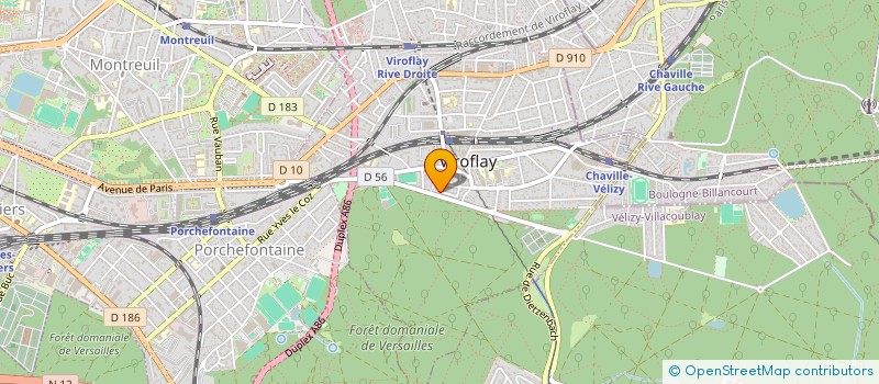 localisation de l'entreprise MONSIEUR BENOIT LAFFON à VIROFLAY