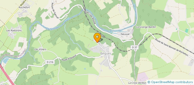 localisation de l'entreprise MONSIEUR BENOIT LAFITTE  BEGUES