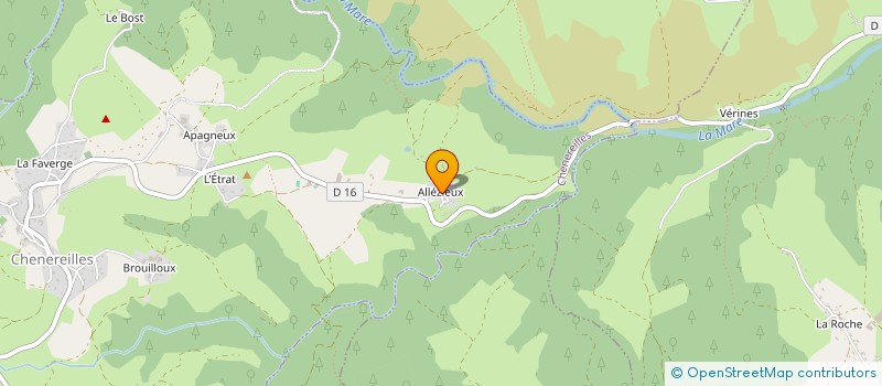 localisation de l'entreprise MONSIEUR BENOIT LAFOREST  SOLEYMIEUX