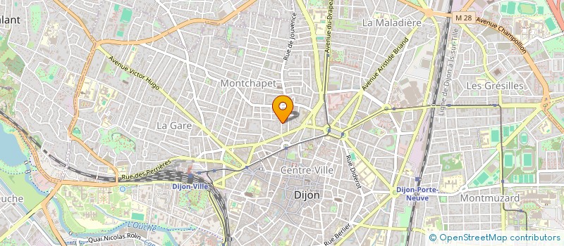 localisation de l'entreprise MONSIEUR BENOIT LAGNEAU à DIJON