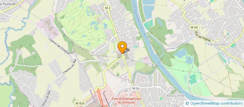 localisation de l'entreprise MONSIEUR BENOIT LAGRANGE  SEILH