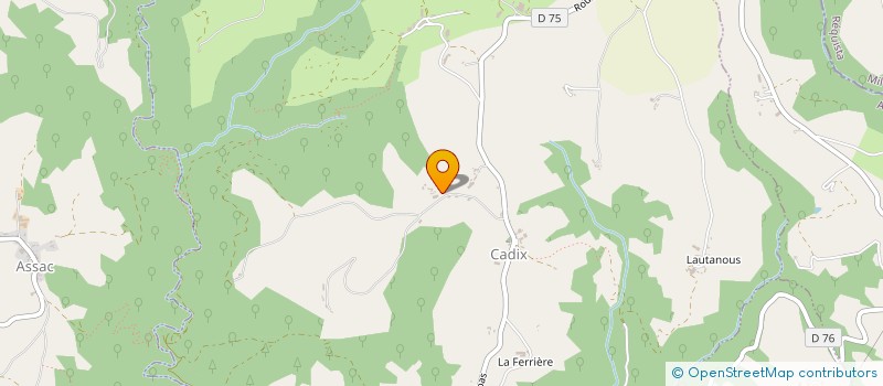 localisation de l'entreprise MONSIEUR BENOIT LAIGRE  CADIX