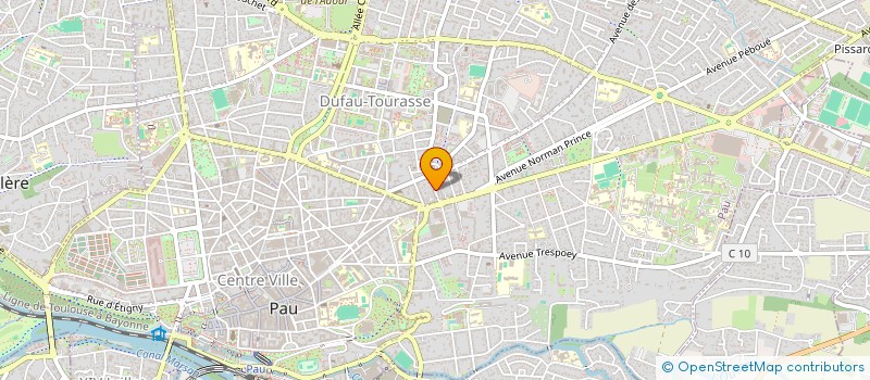localisation de l'entreprise MONSIEUR BENOIT LALAUDE à PAU