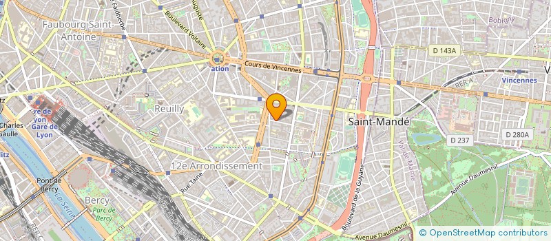 localisation de l'entreprise MONSIEUR BENOIT LALLOZ  PARIS