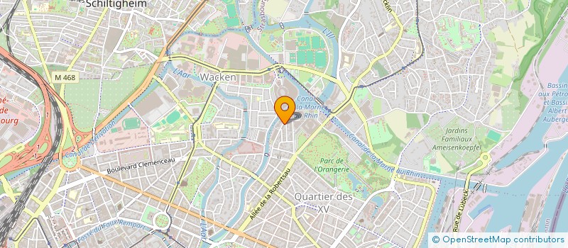 localisation de l'entreprise MONSIEUR BENOIT LAMARRE à STRASBOURG