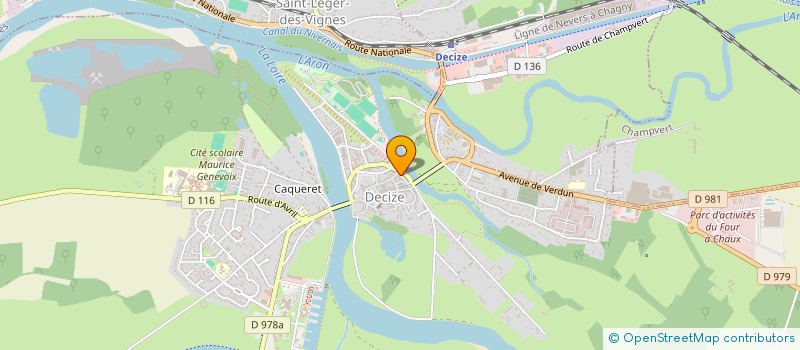 localisation de l'entreprise MONSIEUR BENOIT LAMBERT  DECIZE