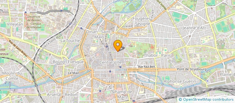 localisation de l'entreprise MONSIEUR BENOIT LANGLOIS  RENNES