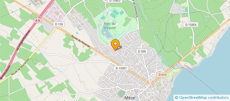 localisation de l'entreprise MONSIEUR BENOIT LAPLANCHE à MEZE